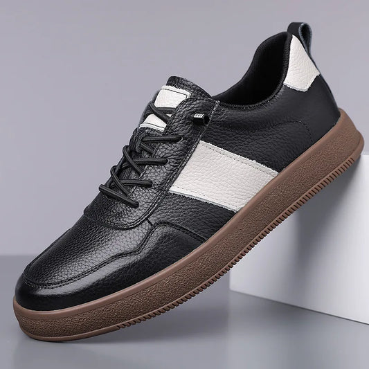 TREVANO SNEAKERS - MEN’S GENUINE LEATHER CASUAL SHOES