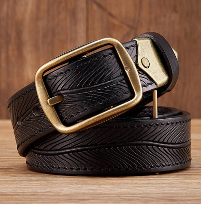 MAVRICK HERON GENUINE LEATHER BELT