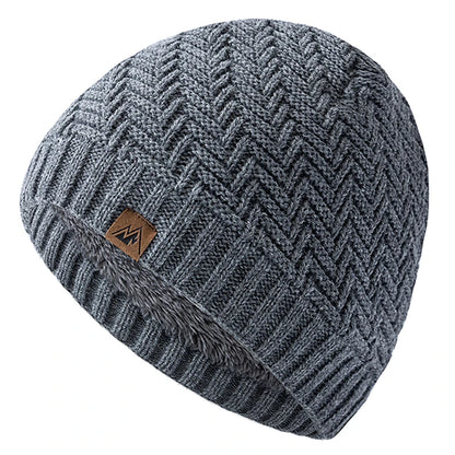 SNOWVALE KNIT BEANIE - PLUSH-LINED WINTER HAT