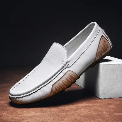 LUCENZO LOAFERS - MEN’S GENUINE LEATHER MOCASSINS