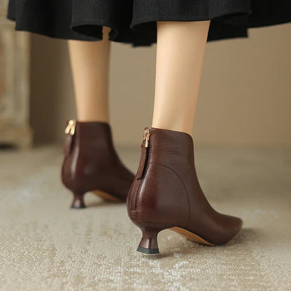 Aurelyn Pointed Toe Ankle Bootie (Women)