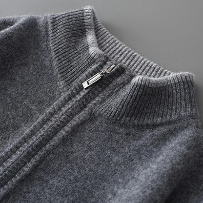 Nordmere Wool Zip Cardigan