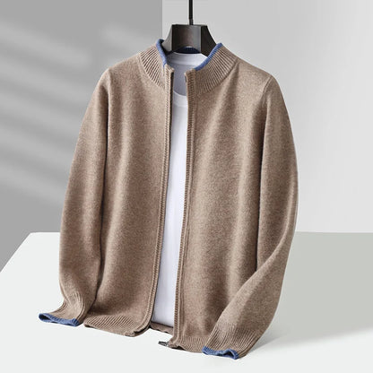 Nordmere Wool Zip Cardigan
