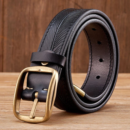 MAVRICK HERON GENUINE LEATHER BELT
