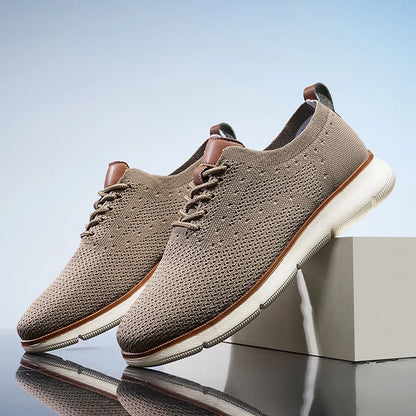CAPRI LIGHTWEIGHT MESH SNEAKERS - MEN’S BREATHABLE SLIP-ON SHOES