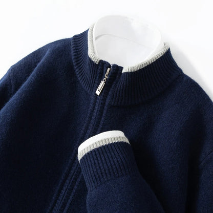 Nordmere Wool Zip Cardigan