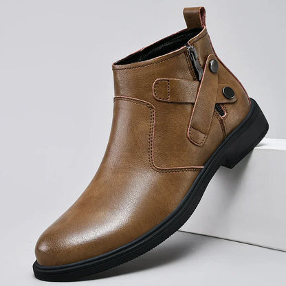 X CHELSEA BOOTS - MEN’S GENUINE LEATHER BUSINESS BOOTS