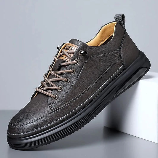 CORVANO SNEAKERS - MEN’S GENUINE LEATHER SHOES