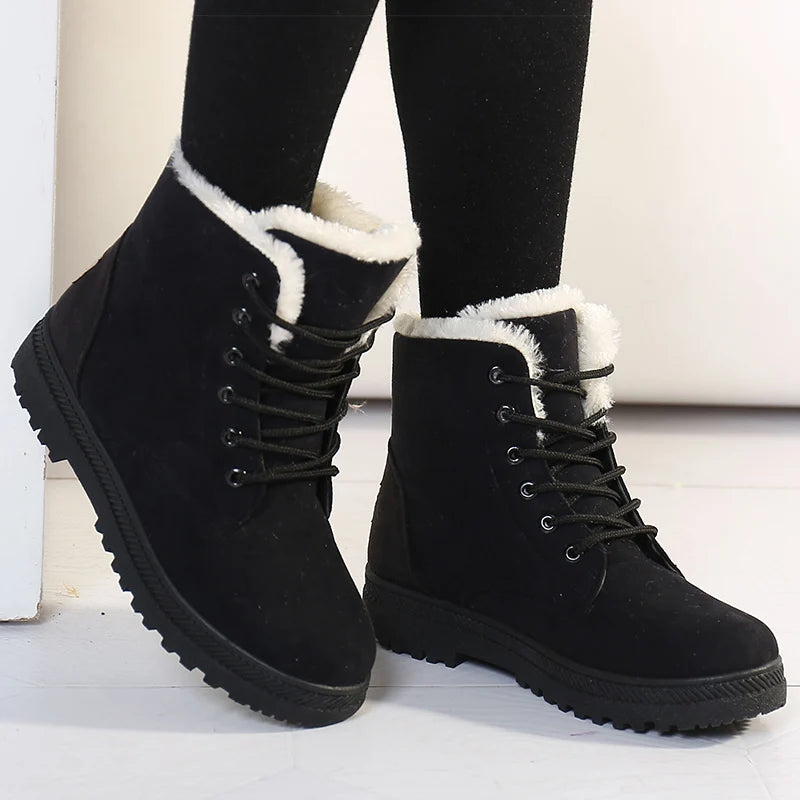 Celestara Cozy Winter Ankle Boots