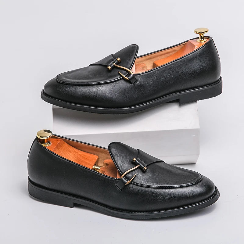 MONTEVERO LOAFERS - MEN’S ELEGANT LEATHER DRESS SHOES