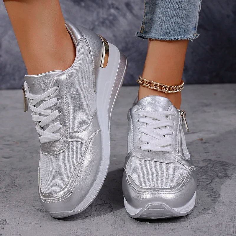 Lunelle Zip Platform Sneakers (Women)