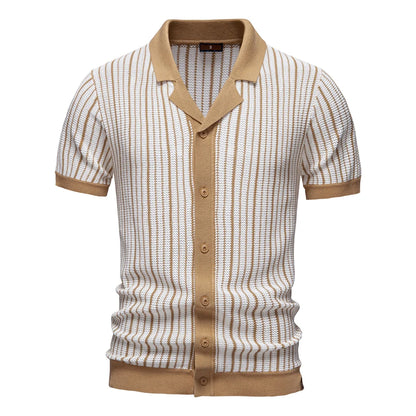 Riviera Knit Summer Polo Shirt