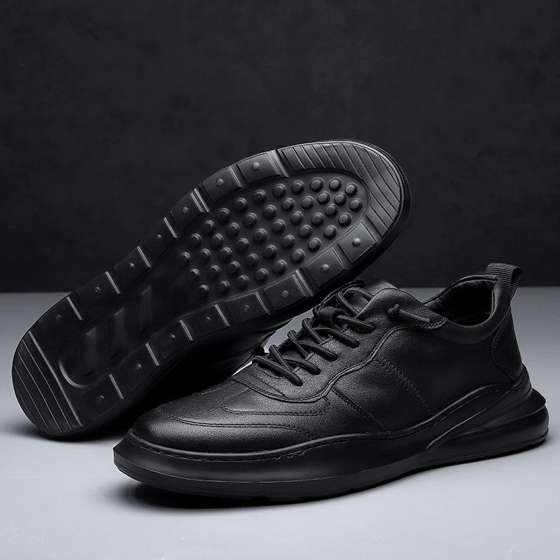 MONTERO SNEAKERS - MEN’S GENUINE LEATHER SHOES