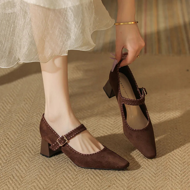 Cavelle Suede Heels (Women)