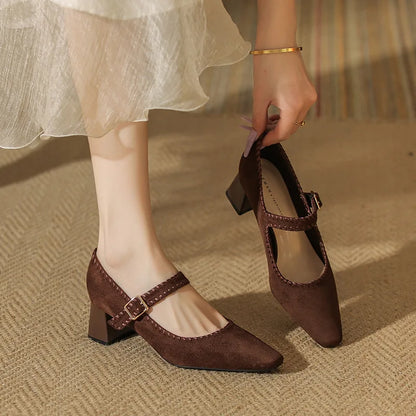 Cavelle Suede Heels (Women)
