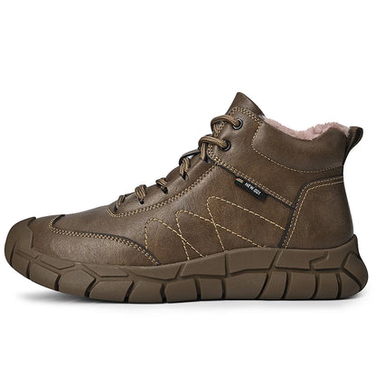 RIDGEMONT BOOTS - MEN’S GENUINE LEATHER RETRO HIKING BOOTS