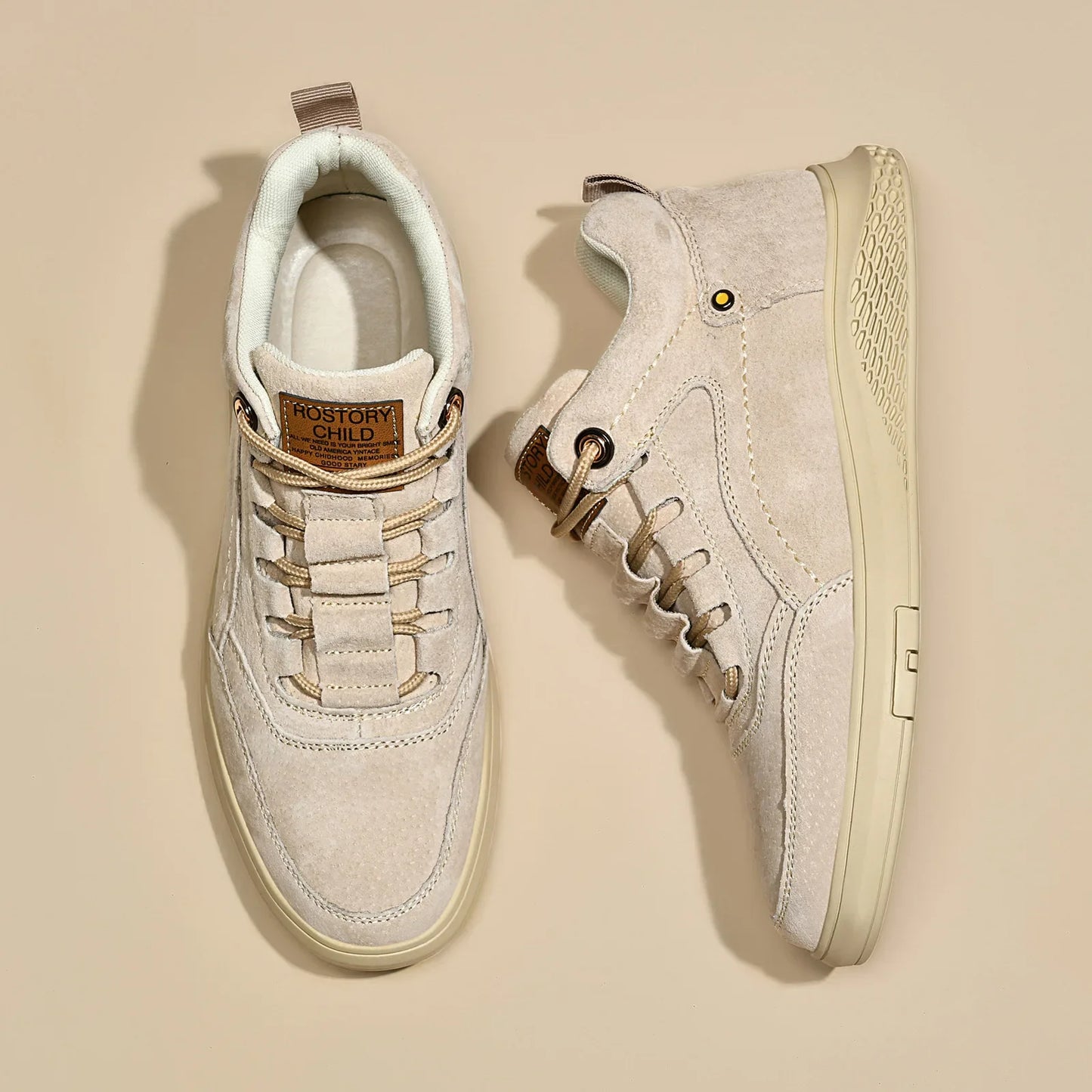 BELLAZIO GENUINE LEATHER SNEAKERS - MEN’S CASUAL OUTDOOR SHOES