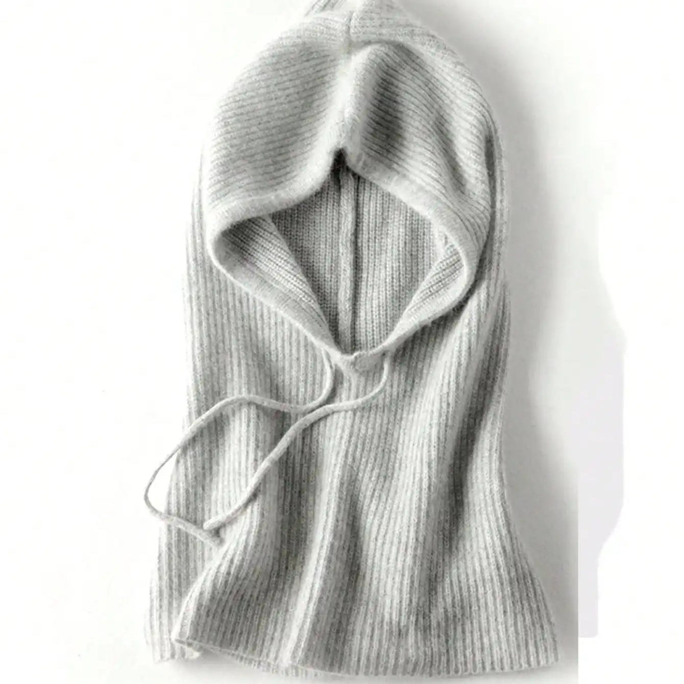 Woolveil Hooded Balaclava Hat - Women's Soft Wool Winter Neck & Face Cover