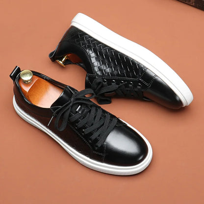 BELLAROSSI SNEAKERS - MEN’S CASUAL LACE-UP SHOES