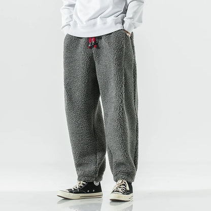 VELMORE FLEECE LOUNGE PANTS - MEN’S WINTER RELAXED SWEATPANTS