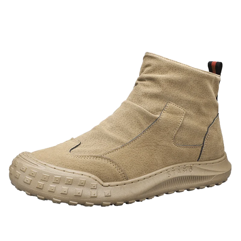 STRAVON BOOTS - MEN’S FLANNEL HIGH-CUT BOOTS