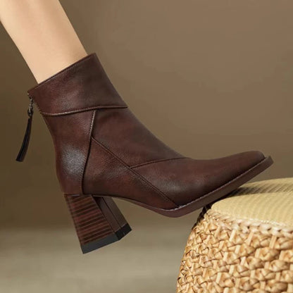 Aloura Pointed Toe Heeled Boots (Women)