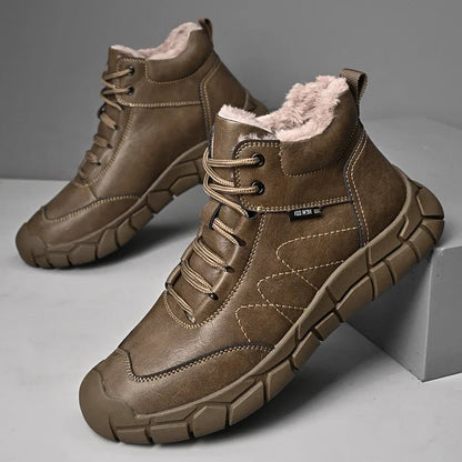 RIDGEMONT BOOTS - MEN’S GENUINE LEATHER RETRO HIKING BOOTS