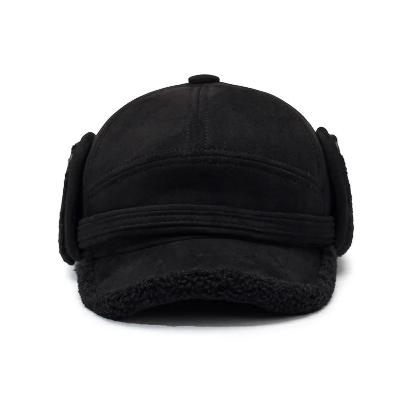 Valden Cotton Guard Earflap Cap - Winter Plush-Lined Hat
