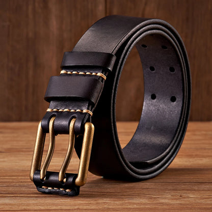LOUVARE HERITAGE GENUINE LEATHER BELT