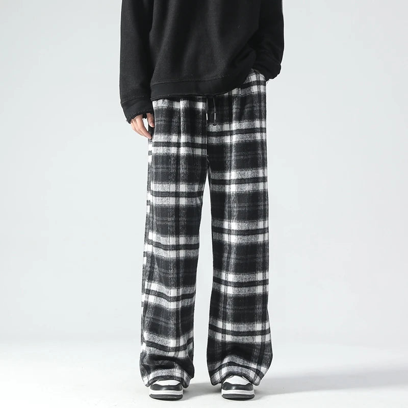 NORDEN PLAID LOUNGE PANTS - MEN’S COZY FLANNEL PANTS WITH RELAXED FIT