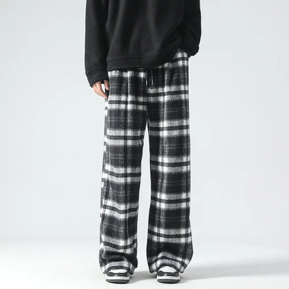 NORDEN PLAID LOUNGE PANTS - MEN’S COZY FLANNEL PANTS WITH RELAXED FIT