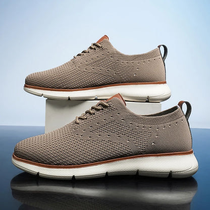 CAPRI LIGHTWEIGHT MESH SNEAKERS - MEN’S BREATHABLE SLIP-ON SHOES