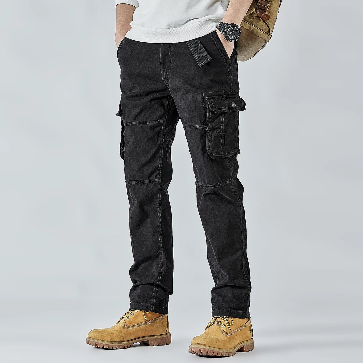 RAVENWOOD CARGO PANTS - MEN'S PREMIUM STRAIGHT-LEG UTILITY PANTS