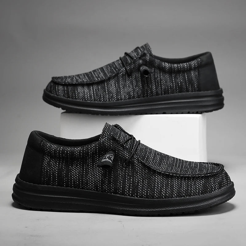 NAVREN LOAFERS - MEN’S BREATHABLE CANVAS SLIP-ON CASUAL SHOES