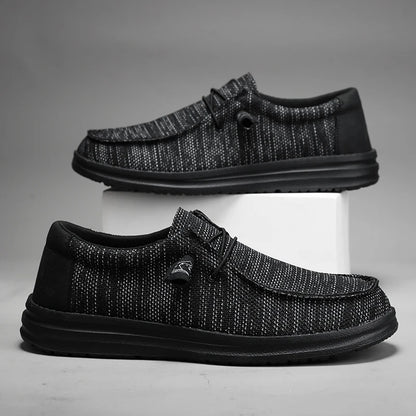 NAVREN LOAFERS - MEN’S BREATHABLE CANVAS SLIP-ON CASUAL SHOES