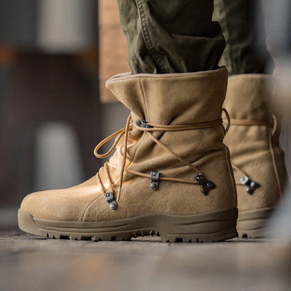 Maden Desert Boots - Men's Suede High-Top Boots
