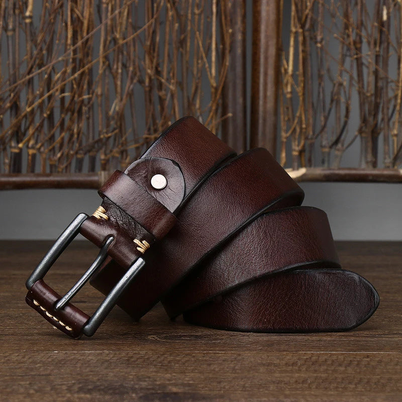 TORVANI VINTAGE LEATHER BELT