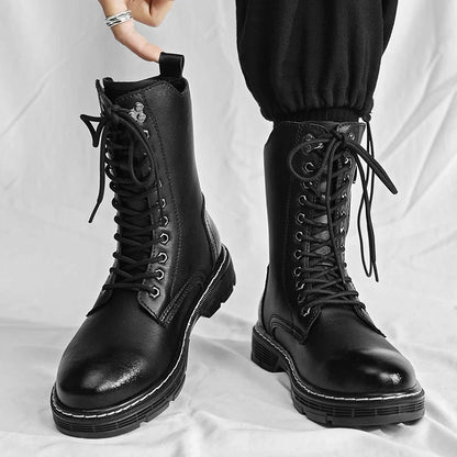 NORTHRIDGE COMMAND BOOTS - MEN’S LEATHER LACE-UP BOOTS