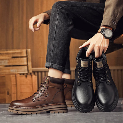 MARTIN BOOTS - MEN’S GENUINE LEATHER CLASSIC BOOTS