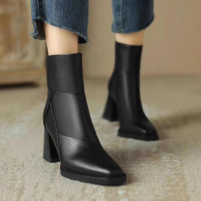 Aloura Pointed Toe Heeled Boots (Women)