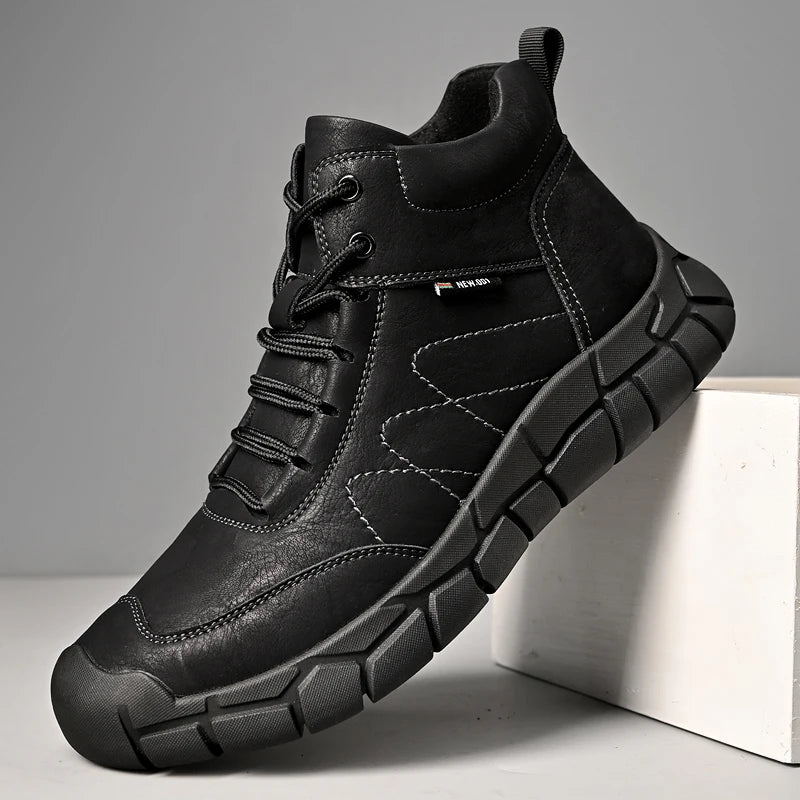 RIDGEMONT BOOTS - MEN’S GENUINE LEATHER RETRO HIKING BOOTS