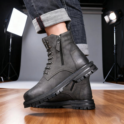 RAVENRIDGE BOOTS - MEN’S GENUINE LEATHER HIGH-TOP OUTDOOR BOOTS