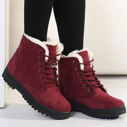 Celestara Cozy Winter Ankle Boots