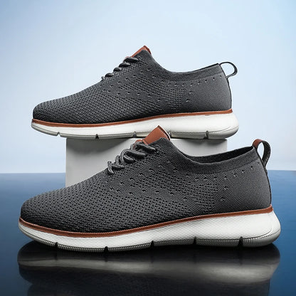 CAPRI LIGHTWEIGHT MESH SNEAKERS - MEN’S BREATHABLE SLIP-ON SHOES