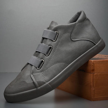 MONTELLI SNEAKERS - MEN’S CASUAL SNEAKERS WITH ELASTIC STRAPS
