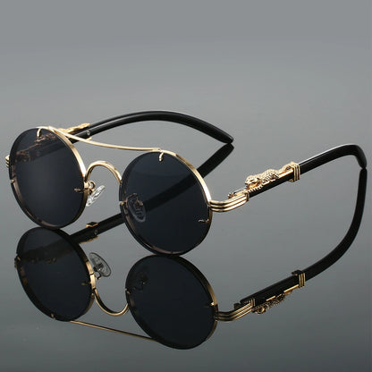 TORVANI VINTAGE ROUND SUNGLASSES