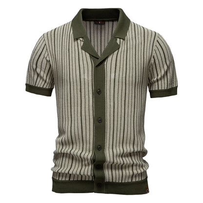 Riviera Knit Summer Polo Shirt