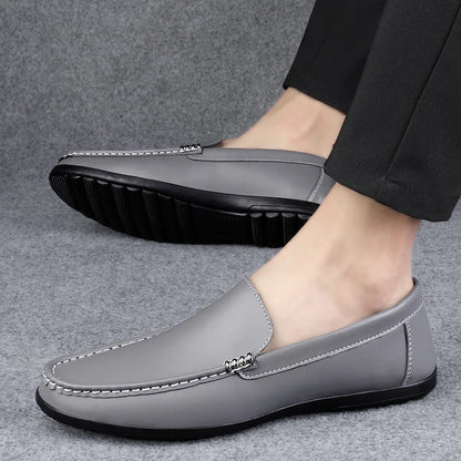 DAKOTA THREAD MEN’S GENUINE LEATHER LOAFERS