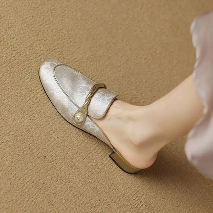 Aurevia Satin Mules (Women)