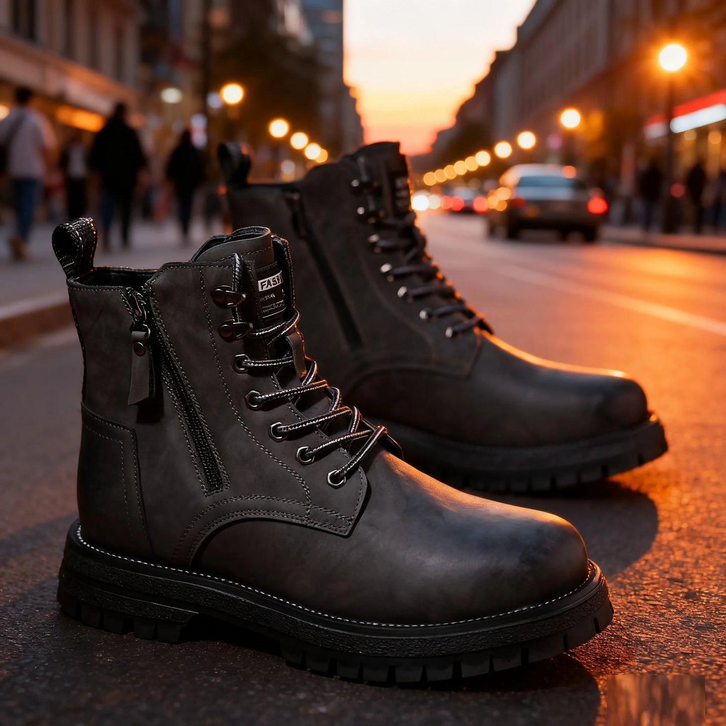 RAVENRIDGE BOOTS - MEN’S GENUINE LEATHER HIGH-TOP OUTDOOR BOOTS